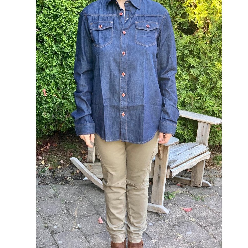 Coofandy Denim Long Sleeve Shirt